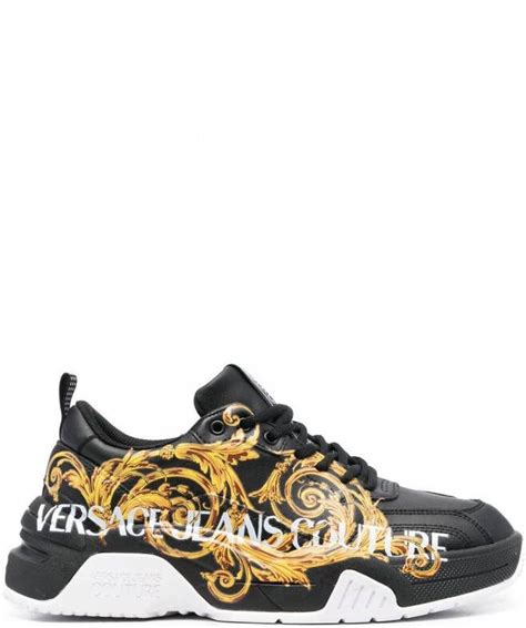 versace jeans schoenen dames zwart|sneakers versace jeans couture.